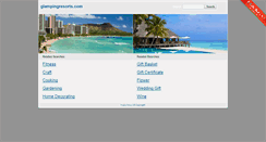 Desktop Screenshot of glampingresorts.com